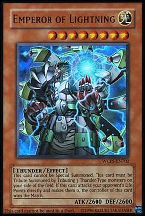 Image of Emperor of Lightning (WCPS-EN702) - World Championship Series Limited