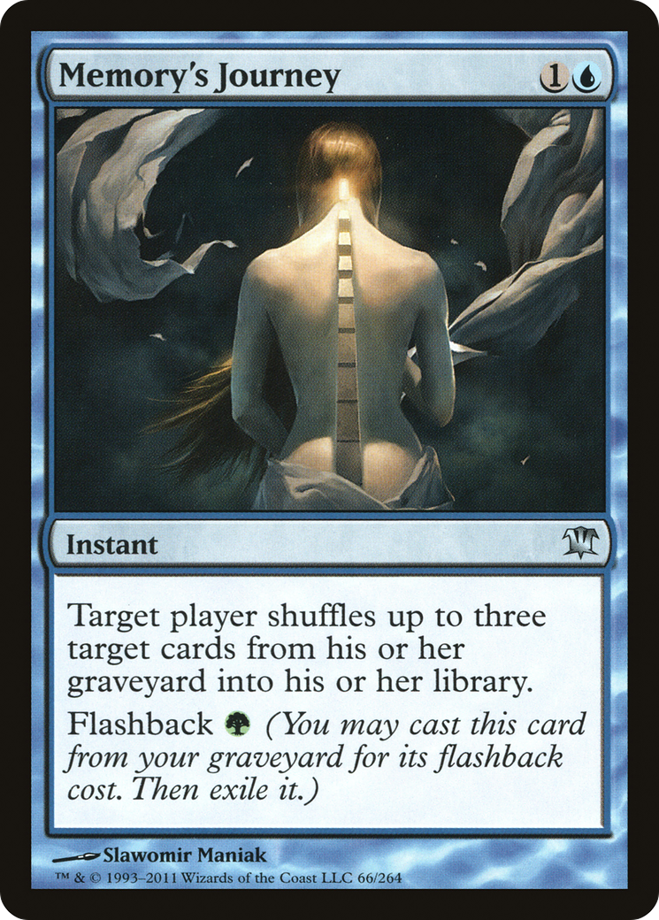 Image of Memory's Journey (ISD-066) - Innistrad Foil