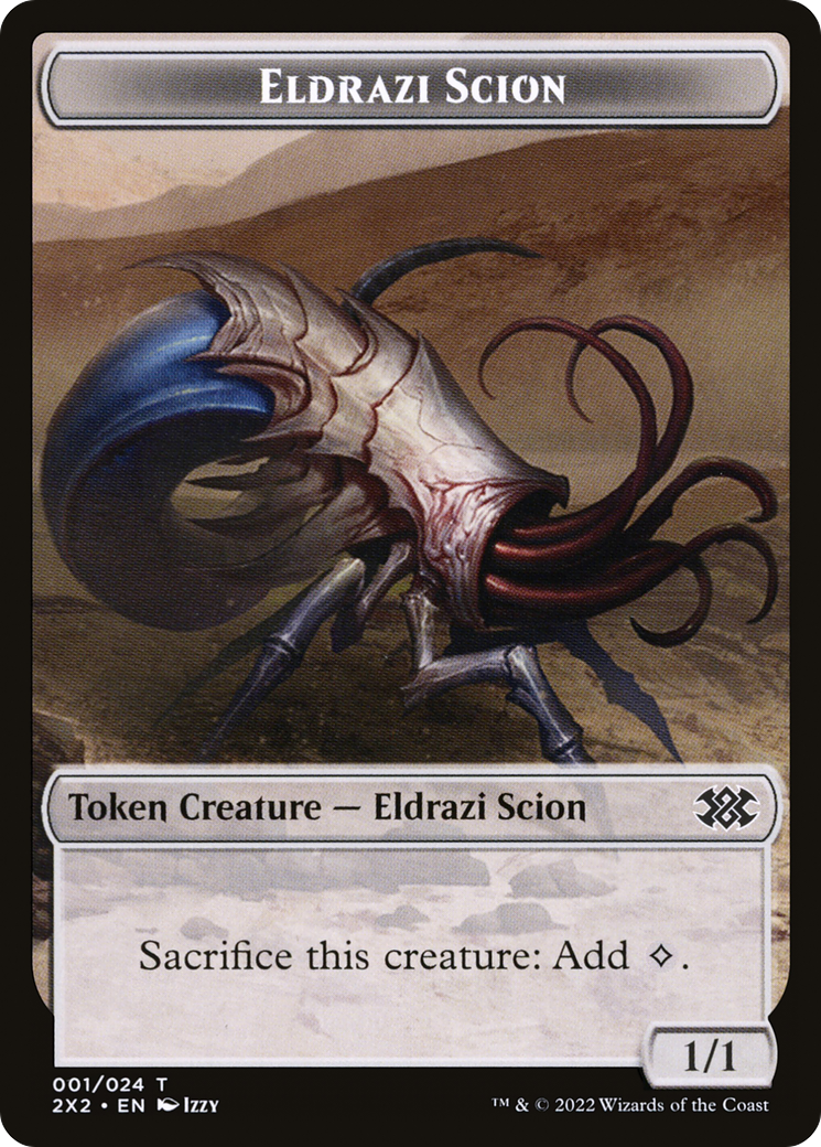 Image of Eldrazi Scion (T2X2-001) - Double Masters 2022 Tokens
