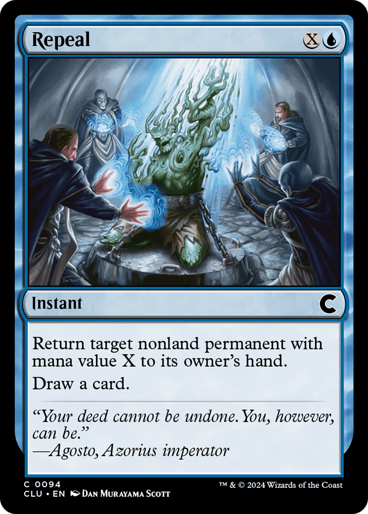 Image of Repeal (CLU-094) - Ravnica: Clue Edition
