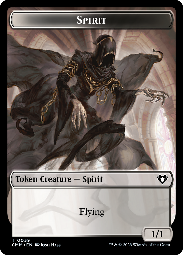 Image of Spirit (TCMM-039) - Commander Masters Tokens