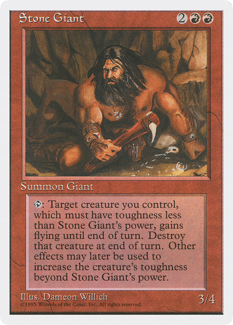 Image of Stone Giant (4ED-) - Fourth Edition