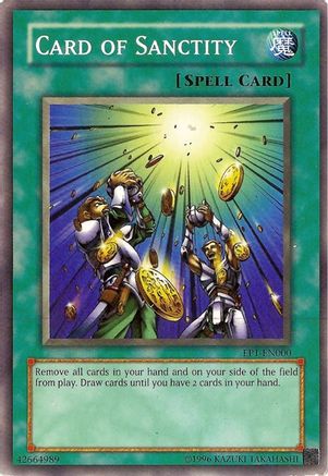 Image of Card of Sanctity (Kids WB Duel of Destiny Promo) (EP1-EN000) - Yu-Gi-Oh! Movie Exclusive Pack Unlimited