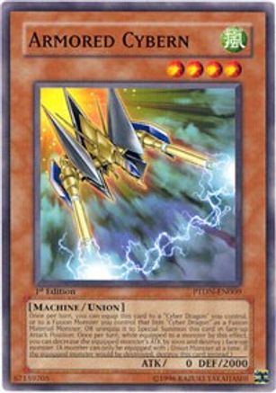 Image of Armored Cybern (PTDN-EN009) - Phantom Darkness 1st Edition