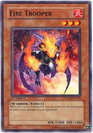 Image of Fire Trooper (PTDN-EN013) - Phantom Darkness 1st Edition