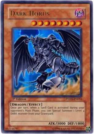 Image of Dark Horus (PTDN-EN016) - Phantom Darkness 1st Edition
