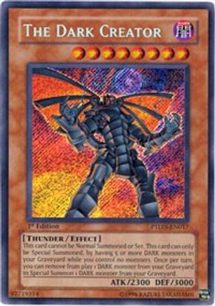 Image of The Dark Creator (PTDN-EN017) - Phantom Darkness Unlimited