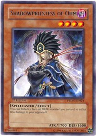 Image of Shadowpriestess of Ohm (PTDN-EN024) - Phantom Darkness 1st Edition