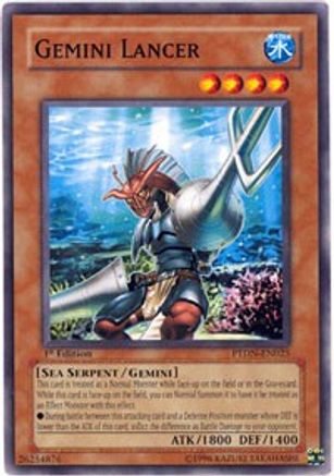 Image of Gemini Lancer (PTDN-EN025) - Phantom Darkness Unlimited