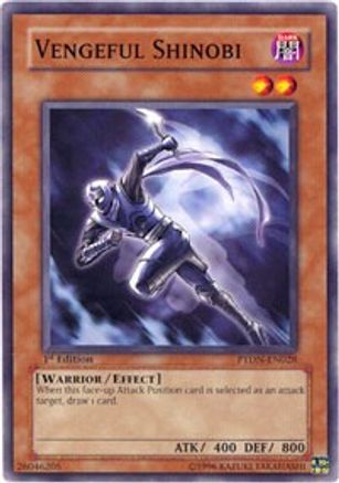 Image of Vengeful Shinobi (PTDN-EN028) - Phantom Darkness Unlimited