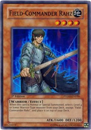 Image of Field-Commander Rahz (PTDN-EN030) - Phantom Darkness 1st Edition