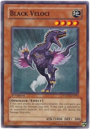 Image of Black Veloci (PTDN-EN033) - Phantom Darkness 1st Edition