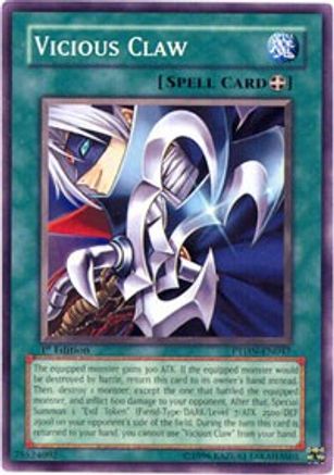 Image of Vicious Claw (PTDN-EN047) - Phantom Darkness 1st Edition