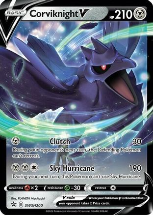 Image of Corviknight V SWSH200  - Holofoil SWSH Sword & Shield Promo Cards - Promo
