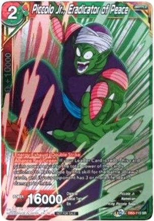 Image of Piccolo Jr., Eradicator of Peace (Event Pack 09) (Alternate Foil) (DB3-115	) - Tournament Promotion Cards Foil