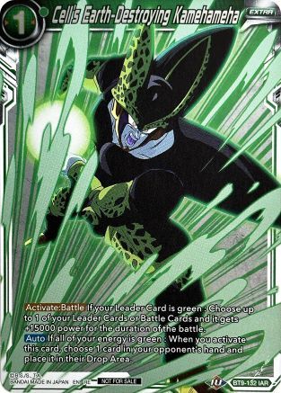 Image of Cell's Earth-Destroying Kamehameha (Event Pack 09) (Alternate Foil) (BT9-132) - Tournament Promotion Cards Foil