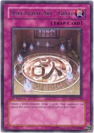 Image of Dark Spirit Art - Greed (PTDN-EN070) - Phantom Darkness 1st Edition
