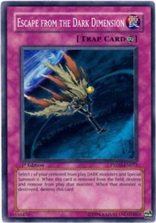 Image of Escape from the Dark Dimension (PTDN-EN072) - Phantom Darkness Unlimited