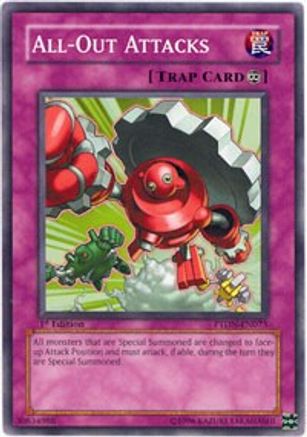 Image of All-Out Attacks (PTDN-EN075) - Phantom Darkness 1st Edition