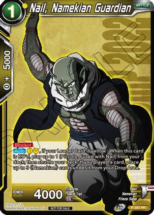 Image of Nail, Namekian Guardian (Championship Pack 2022 Vol.1) (P-397) - Promotion Cards