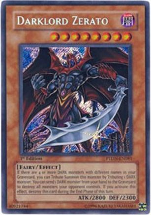 Image of Darklord Zerato (PTDN-EN081) - Phantom Darkness 1st Edition