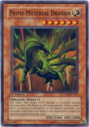 Image of Prime Material Dragon (PTDN-EN087) - Phantom Darkness 1st Edition