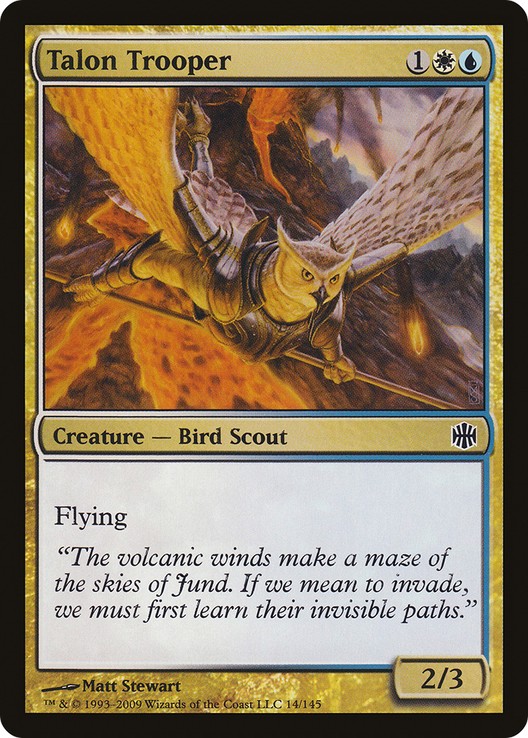Image of Talon Trooper (ARB-014) - Alara Reborn Foil