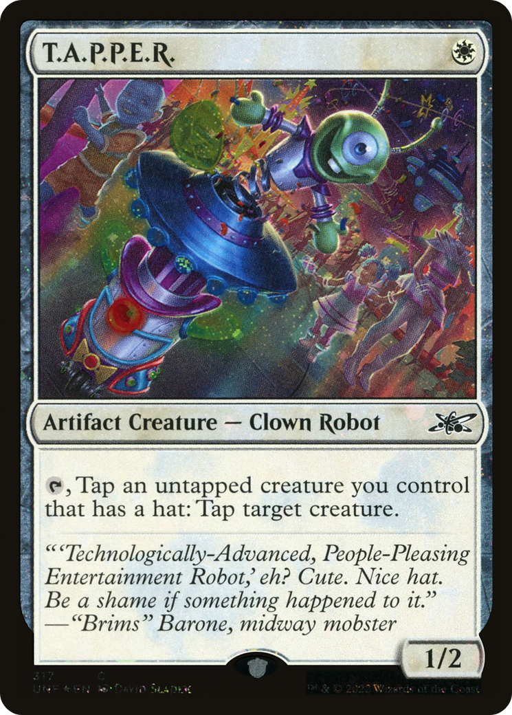 Image of T.A.P.P.E.R. (Galaxy Foil) (UNF-317) - Unfinity Foil