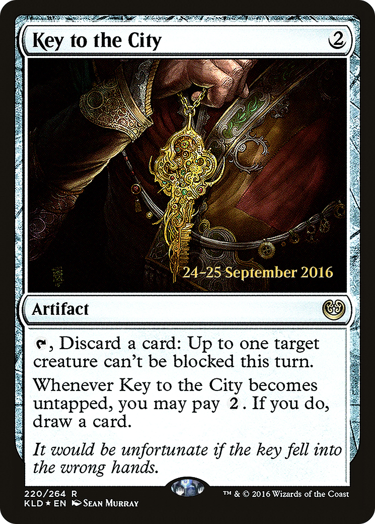 Image of Key to the City (PRE-220) - Kaladesh Promos Foil