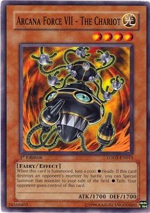 Image of Arcana Force VII - The Chariot (LODT-EN013) - Light of Destruction Unlimited
