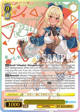 Image of Towards the Future Together, Shiranui Flare (SSP) (HOL/W91-E005SSP SSP) - hololive production