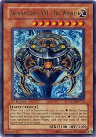 Image of Arcana Force XXI - The World (LODT-EN016) - Light of Destruction Unlimited