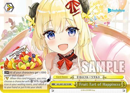 Image of Fruit Tart of Happiness (RRR) (HOL/W91-E031R RRR) - hololive production