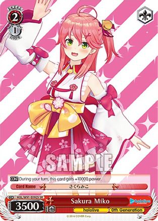 Image of Sakura Miko (SR) (HOL/W91-E092S SR) - hololive production