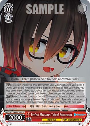 Image of Perfect Measures Taken! Robocosan (SR) (HOL/W91-E100S SR) - hololive production