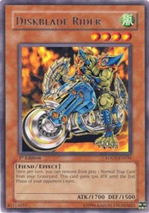 Image of Diskblade Rider (LODT-EN035) - Light of Destruction 1st Edition