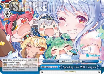 Image of Spending Time With Everyone (HOL/W91-E140 CR) - hololive production