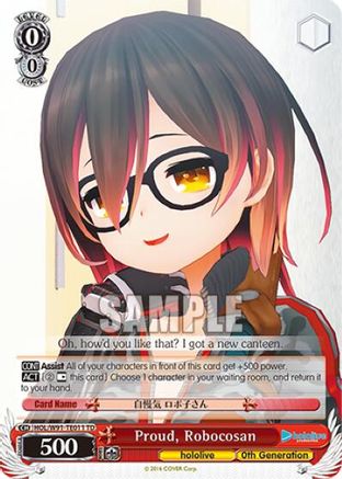 Image of Proud, Robocosan (HOL/W91-TE011 TD) - hololive production