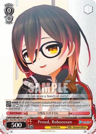Image of Proud, Robocosan (RRR) (HOL/W91-TE011R RRR) - hololive production