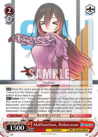 Image of Malfunction, Robocosan (HOL/W91-TE015 TD) - hololive production