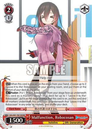 Image of Malfunction, Robocosan (RRR) (HOL/W91-TE015R RRR) - hololive production