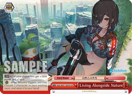 Image of Living Alongside Nature (HOL/W91-TE019 TD) - hololive production