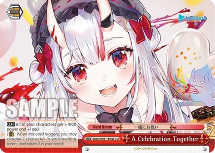 Image of A Celebration Together (HOL/W91-TE045 TD) - hololive production