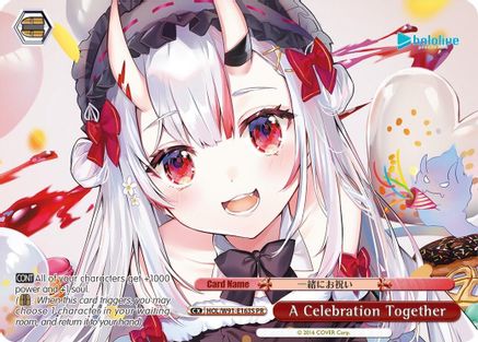 Image of A Celebration Together (PR Foil) (HOL/W91-E163S PR) - hololive production