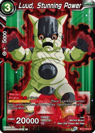 Image of Luud, Stunning Power (BT17-016) - Ultimate Squad Foil
