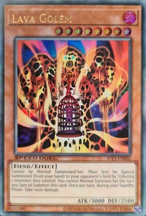 Image of Lava Golem (STP3-EN002) - Speed Duel: Tournament Pack 3 Unlimited