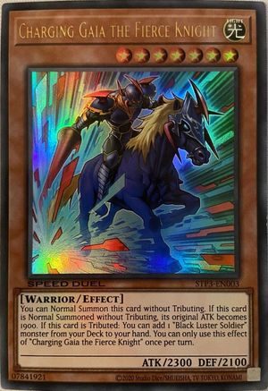 Image of Charging Gaia the Fierce Knight (STP3-EN003) - Speed Duel: Tournament Pack 3 Unlimited