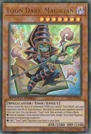 Image of Toon Dark Magician (STP3-EN004) - Speed Duel: Tournament Pack 3 Unlimited