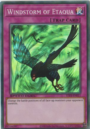 Image of Windstorm of Etaqua (STP3-EN011) - Speed Duel: Tournament Pack 3 Unlimited
