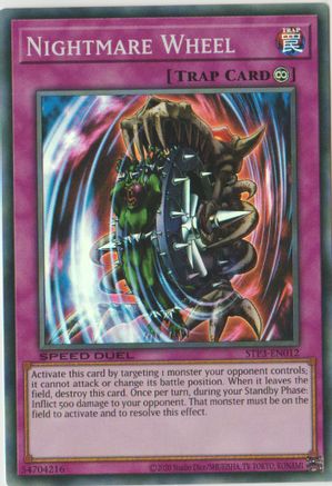Image of Nightmare Wheel (STP3-EN012) - Speed Duel: Tournament Pack 3 Unlimited